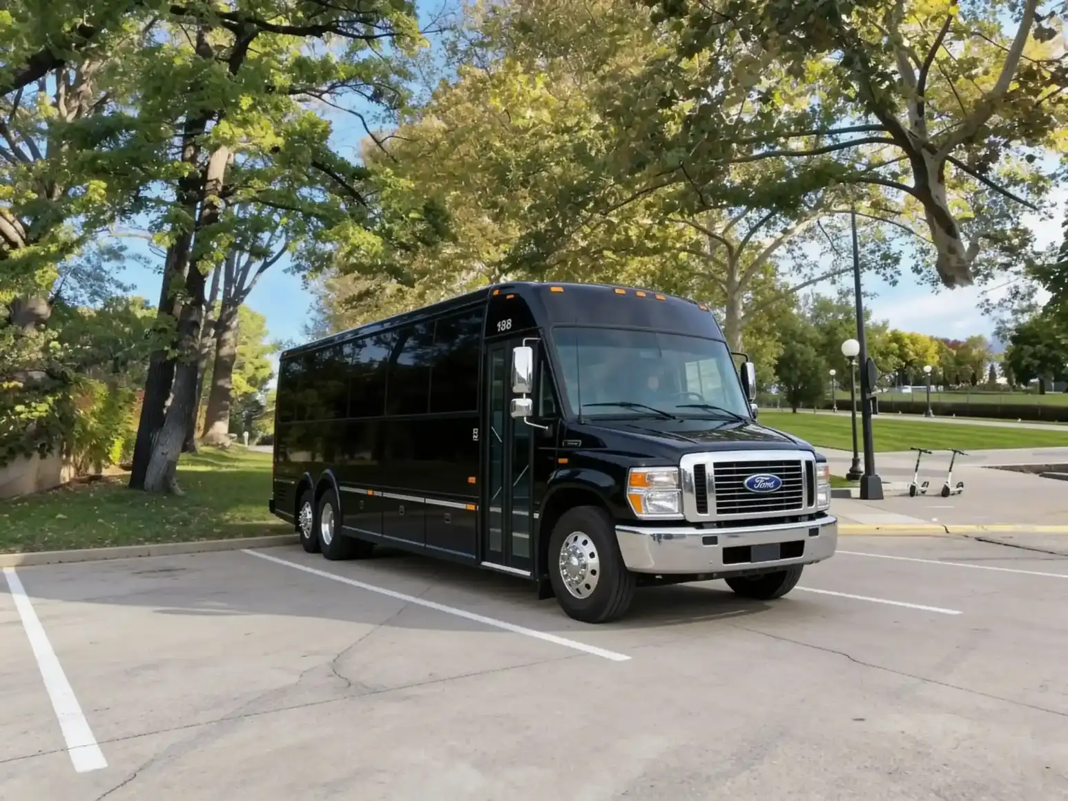 black party bus rental